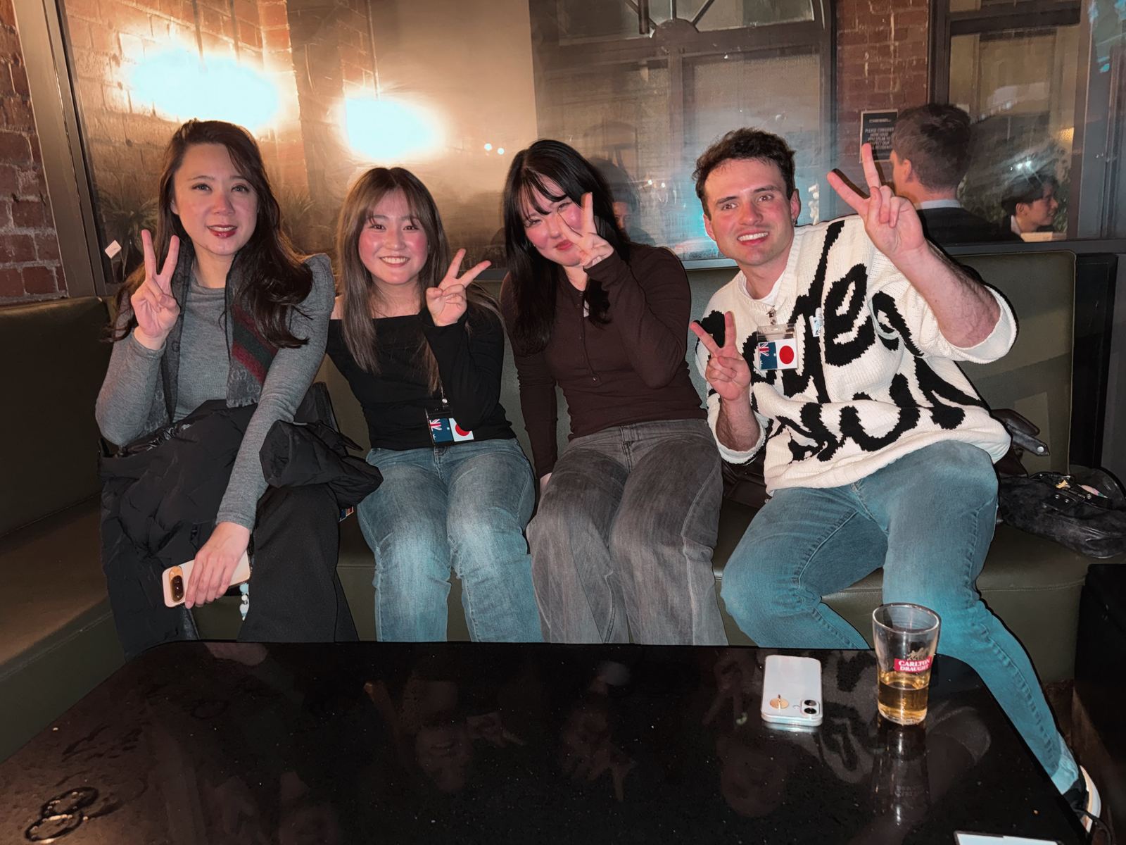 Friends at a Lingos event